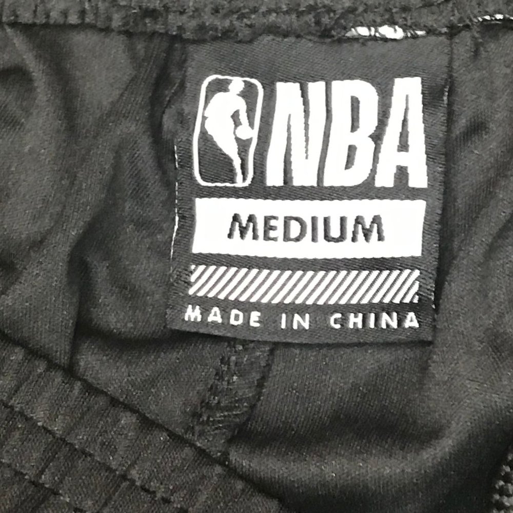 NBA Basketball Shorts Black/Gray Camo SIze M - Picture 6 of 6